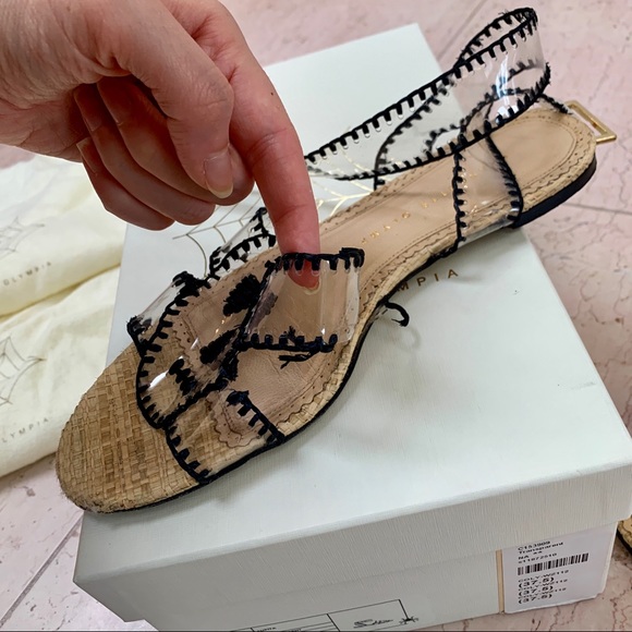 Charlotte Olympia Lupita PVC Skull Sandals - Picture 3 of 8